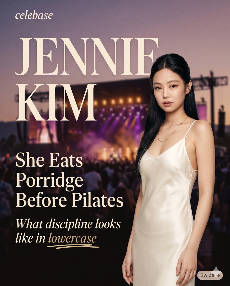 Celebase Celebrity Decode card news cover for Jennie.